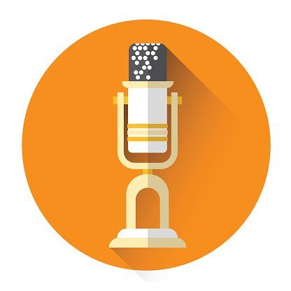 Microphone Icon Flat